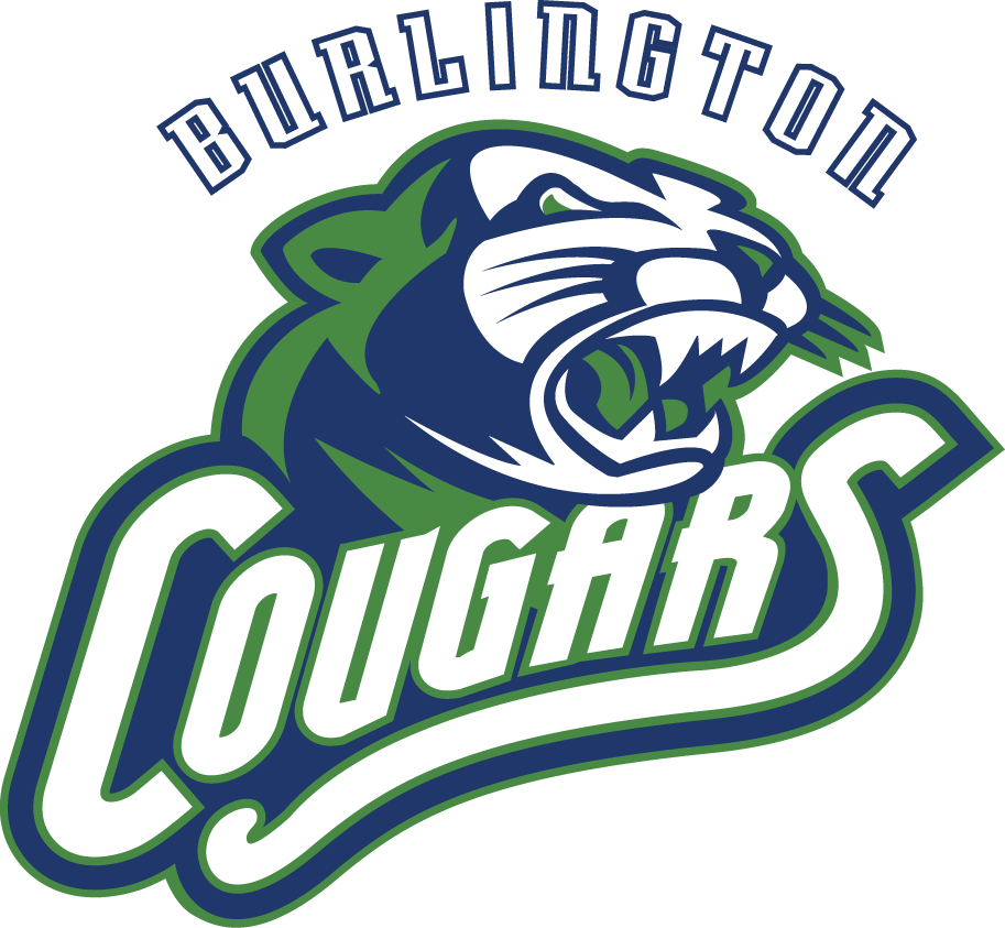 Burlington Cougars 2013-Pres Primary Logo iron on transfers for clothing
